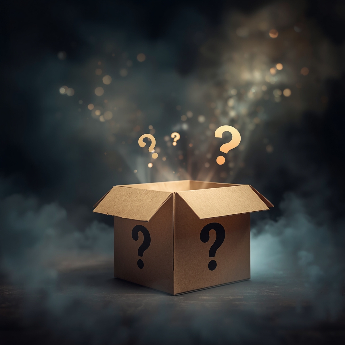 Mystery box surprise