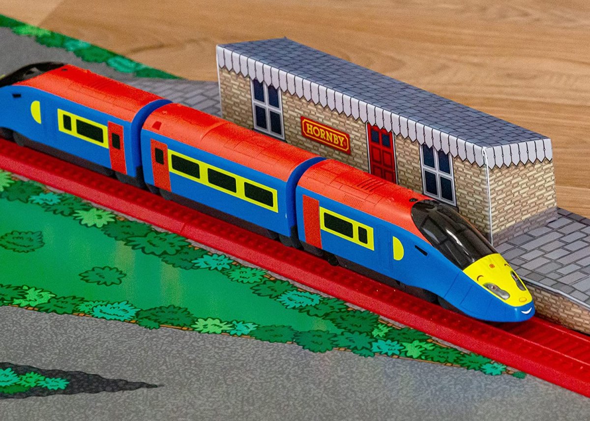 Hornby Treno giocattolo radiocomandato flash multicolore con telecomando a batteria - immagine 6